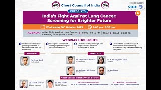 Indias fight against Lung Cancer Screening for Brighter Future [upl. by Durtschi]