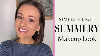 Simple  Light Summery Makeup Look using Mary Kay Makeup [upl. by Dino]