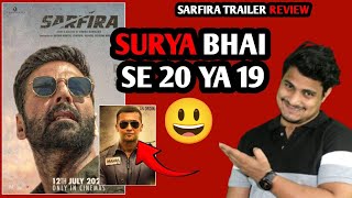 Sarfira Trailer Review  Sarfira Official Trailer Review amp Reaction Sarfira akshaykumar [upl. by Auginahs145]