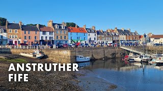 FIFE COAST ANSTRUTHER  Scotland walking tour 4K [upl. by Adorl329]