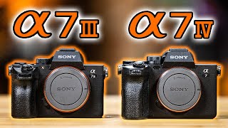 SONY a7 IV vs SONY a7 III Which Camera SHOULD You BUY [upl. by Leta390]