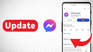 How To Update Messenger App Updated [upl. by Abramson]