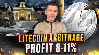 Crypto Arbitrage  How Litecoin Arbitrage Work In 2024  Profit 11  Crypto Scheme [upl. by Okiman]