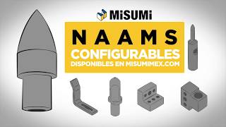 Componentes configurables NAAMS estandar de MISUMI [upl. by Assilanna]