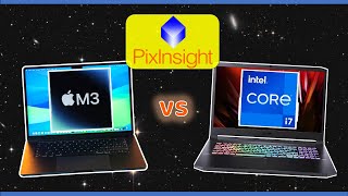 MacBook Air M3 vs Windows Gaming Laptop PixInsight amp Plugin Speed Test [upl. by Ahtanaram]