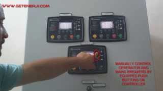 Diesel generators synchronizing with mains [upl. by Alyson]