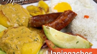 Yapingacho o Llapingacho  Molinari tv Cocina Fácil [upl. by Strohbehn]