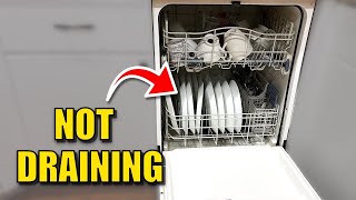 How To Fix A Dishwasher That Wont Drain [upl. by Madid919]