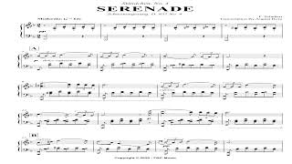 Advanced Piano Serenade from Schwanengesang  Schubert [upl. by Raquela]