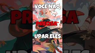 VOCÊ NÃO PRECISA UPAR OS TALENTOS DESSES PERSONAGENS genshin genshinimpact viralvideo shorts [upl. by Atinas820]