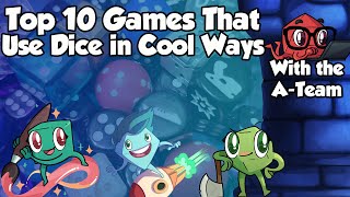 Top 10 Games that Use Dice in Cool Ways [upl. by Lawtun101]