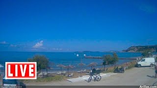 Live Webcam Arillas Corfu LIVE streaming [upl. by Oliy759]