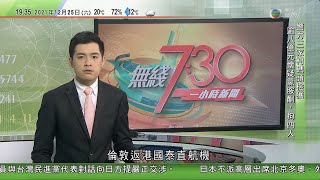 無綫730 一小時新聞 TVB News｜新疆自治區政府批拜登簽禁進口新疆產品法案 ｜日本高官不出席北京冬奧 ｜國家廣電總局持續整頓娛樂圈 再規範電視劇製作包括宣傳稿等｜20211225 [upl. by Refotsirhc]