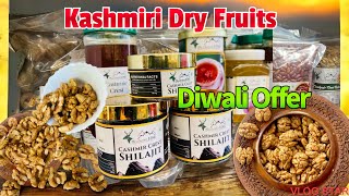 Kashmiri Dry Fruits Honey Saffron Shilajit And More On Diwali Discount [upl. by Merrilee962]