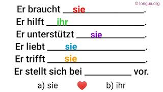 Adjektive Adjektive Endungen Deklination  Adjektivdeklination der die das kein keine einem [upl. by Saint]