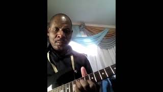 Leonard Dembo Chitekete cover lead and rhythmn guitars [upl. by Krever]