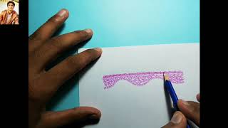 09 Histology of skinHow to Draw Thick SkinExams Preps Part B [upl. by Malim]