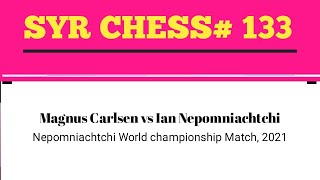 Magnus Carlsen vs lan Nepomniachtchi • Carlsen  Nepomniachtchi world championship 2021 [upl. by Anirod]