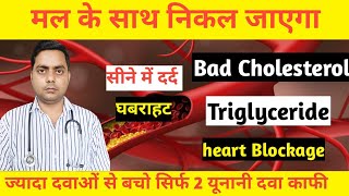 Cholesterol ka ilaj सिर्फ 2 यूनानी दवा इस्तेमाल करो हमेशा के लिए मर्ज से छुटकारा पाओ [upl. by Dej]