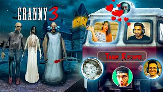 Indian Gamers Train Escape In Granny 3  Funny Moments  bbs mythpat techno gamerz yessmartypie [upl. by Trubow]