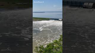 Lake Livingston Dam Flooding storm texasweather flooding [upl. by Aikim770]