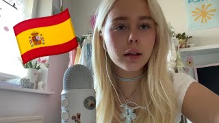 ASMR in SPANISH 🇪🇸💕I tried again [upl. by Wills291]