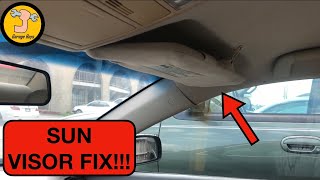 Toyota Camry Sun Visors Fix [upl. by Nahsor]