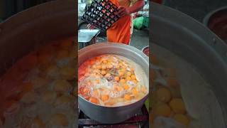 Use More Than 500 Eggs Per Day to Making Thai Glutinous Rice Balls with Coconut Milk [upl. by Alaecim497]