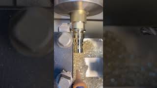 Turning drilling threading knurling side milling comprehensive function combined in CNC lathe [upl. by Nnarual338]