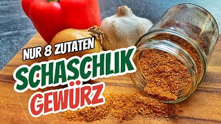 Schaschlik Gewürz aus nur 8 Zutaten  Rub selber machen [upl. by Thirzi]