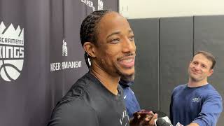 DeMar DeRozan on his relationship with Malik Monk playing in the West and more [upl. by Helen]