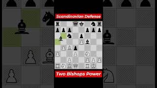 Scandinavian DefenseCheckmate in 19 Moves chess [upl. by Bathesda]