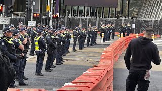 ‘National disgrace’ Melbourne protests a display of ‘ugly selfish anarchy’ [upl. by Nehtanhoj882]