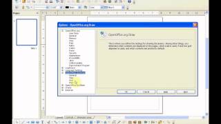 T4 OpenOffice Draw  Libreoffice Interface Formatting and saving projects tutorial introduction [upl. by Keene]