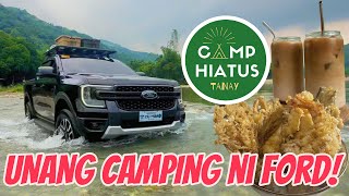 CAMP HIATUS  CAR CAMPING  2024 New Gen FORD RANGER 4x4 [upl. by Mathias694]