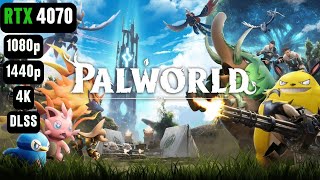 Palworld RTX 4070 FPS TEST  RTX 4070 amp i5 12400F Benchmark 1080p1440p4K [upl. by Broadbent484]