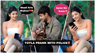 Totlaतोतला Singing Prank On Girl  Love Songs Mashup  Impressing Cute Girls Reactions😍 Jhopdi K [upl. by Bilow]