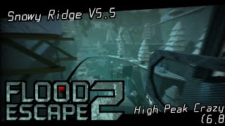 ❌ OUTDATED High Peak Crazy Snowy Ridge DETAIL UPDATE  Flood Escape 2 Community Maps [upl. by Ecnaiva]