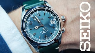 REVIEW 2020 Seiko Alpinist SPB199J1 Mountain Glacier Europe Limited Edition  Prospex [upl. by Emmerie]