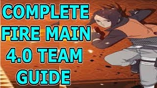 COMPLETE NARUTO ONLINE FIRE MAIN 40 TEAM GUIDE  NARUTO ONLINE GUIDE [upl. by Bloem]