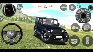 Long Jump Cars Driving 3D Dollar Song Modified Thar Indian Cars Simulator 3D Android Gameplay [upl. by Bryner256]