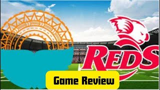 Reds vs Moana Pasifika Super Rugby Review 2024 [upl. by Krute]