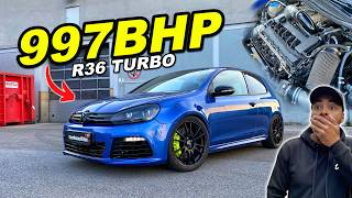 THE GOLF R FINAL BOSS 1000BHP R36 TURBO MONSTER [upl. by Audie]