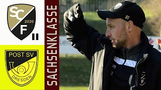 Schweres Paket für die Zweite  SC Freital II vs Post SV Dresden [upl. by Htiekal458]