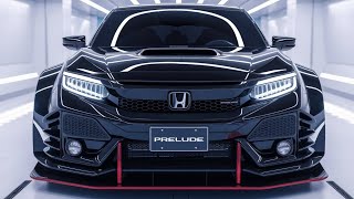 The Return of the Legend 2025 Honda Prelude First Look Design and Features Revealed [upl. by Euqirrne]