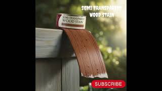 BEST WOOD STAIN FOR EXTERIOR USE NEW VIDEO woodstain woodfinish painting exteriorwood diy [upl. by Neira]