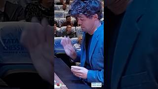 Why is Magnus Carlsen UPSET 😨 magnuscarlsen chess [upl. by Padraig]