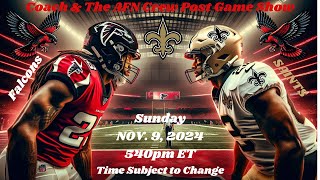 Coach amp the AFN Crew Post Game Show Falcons Saints [upl. by Akirahc90]