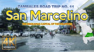 SAN MARCELINO Zambales  The Singkamas Capital of The Philippines  Rainy Road Trip  4K [upl. by Dawn]