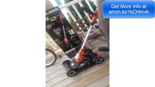 Assemble and Operate The Black amp Decker 12Inch 3in1 TrimmerEdger and Mower Review [upl. by Etteoj]